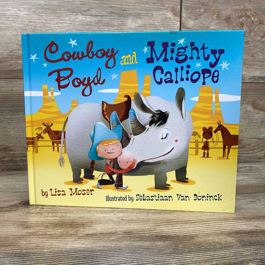Cowboy Boyd and Mighty Calliope Hardcover Book - Me 'n Mommy To Be