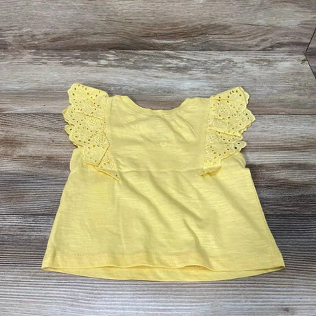 NEW Okie Dokie Eyelet Ruffle Shirt sz 12m - Me 'n Mommy To Be
