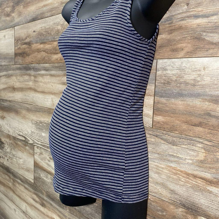 Isabel Maternity Striped Tank Top sz Medium - Me 'n Mommy To Be