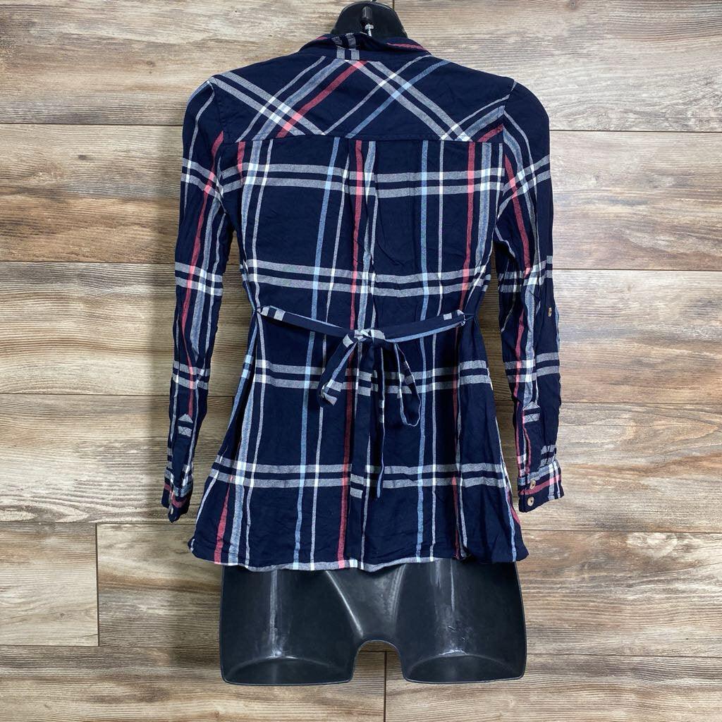 Motherhood Plaid Button Front Top sz XS - Me 'n Mommy To Be