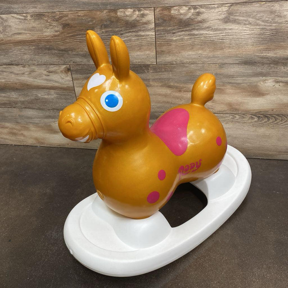 Gymnic Inflatable Rocking Rody Rider with Base - Me 'n Mommy To Be