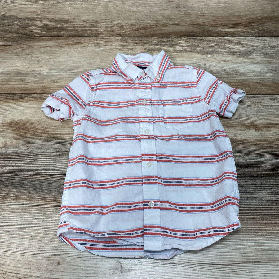 Janie & Jack Striped Button-Up Shirt sz 3T - Me 'n Mommy To Be