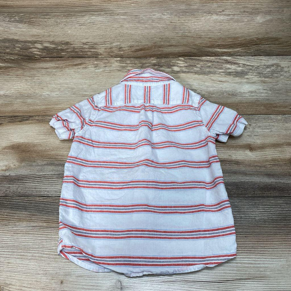 Janie & Jack Striped Button-Up Shirt sz 3T - Me 'n Mommy To Be