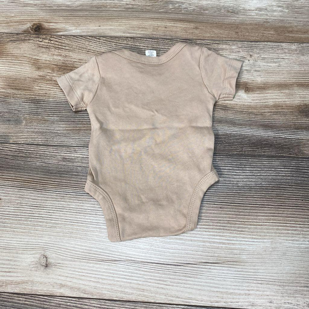 Colored Organics Solid Bodysuit sz NB - Me 'n Mommy To Be