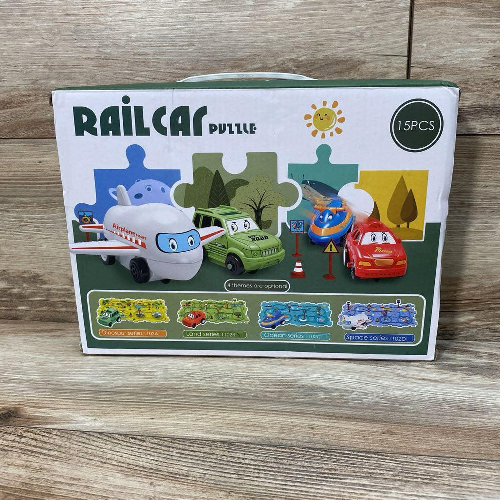 NEW Fenming Rail Car Puzzle 15pcs - Me 'n Mommy To Be