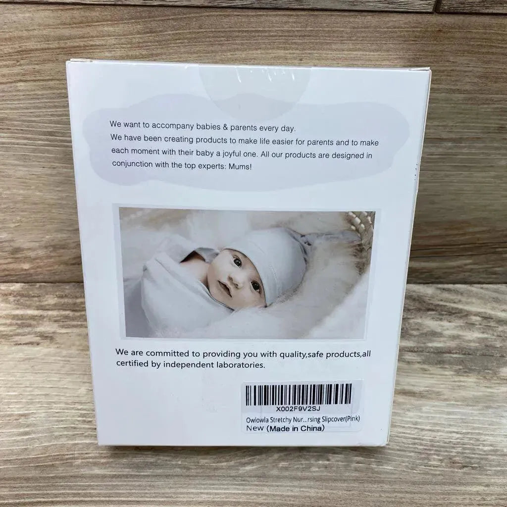 NEW Owlowla Nursing Pillow Cover Minky Dots - Me 'n Mommy To Be