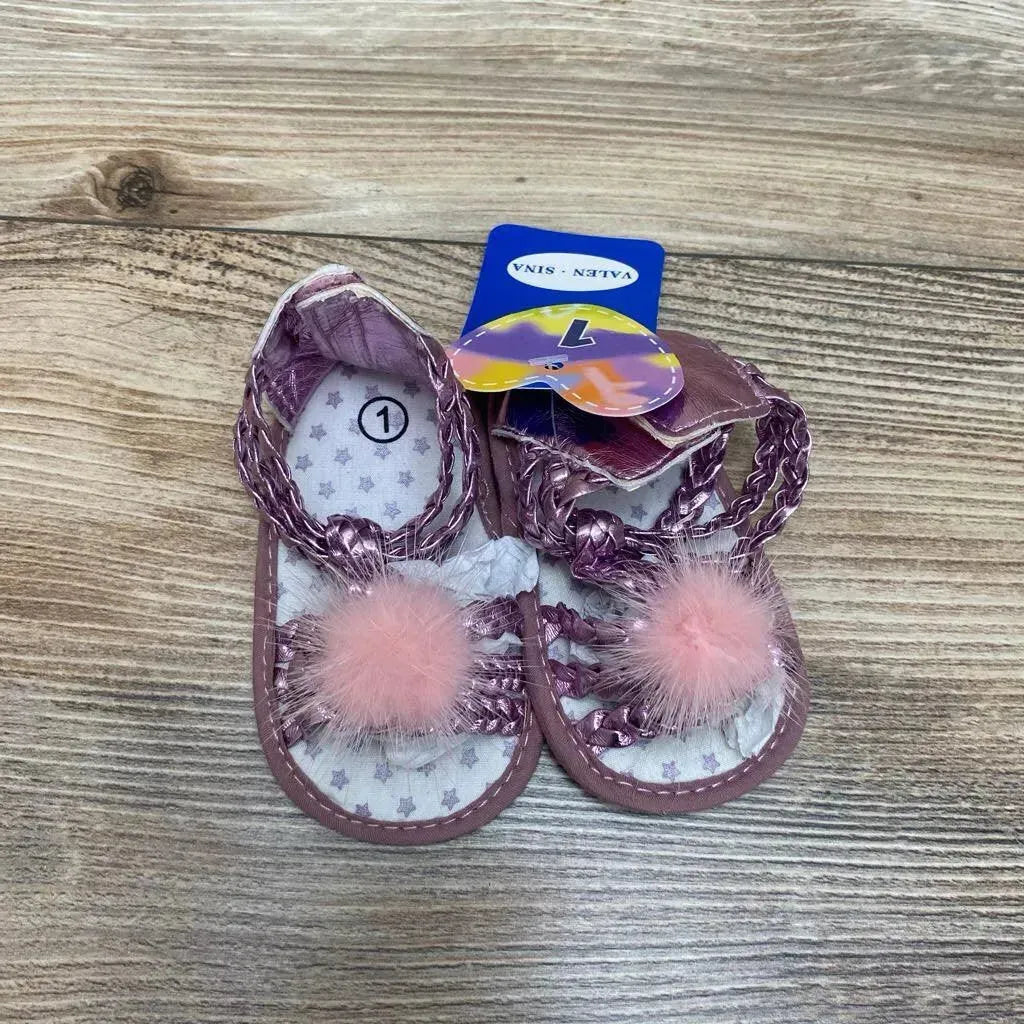 NEW Valen Sina Soft Sole Sandals sz 1c - Me 'n Mommy To Be