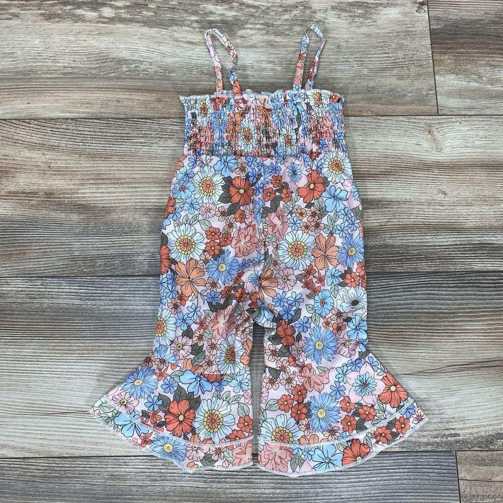 Shein Smocked Floral Romper sz 1-3m - Me 'n Mommy To Be