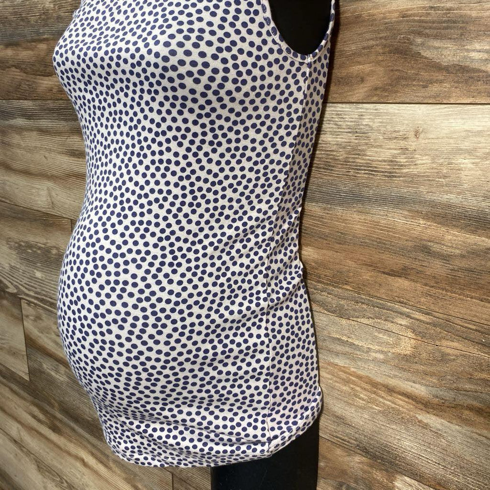 Isabel Maternity Polka Dot Tank Top sz Small - Me 'n Mommy To Be