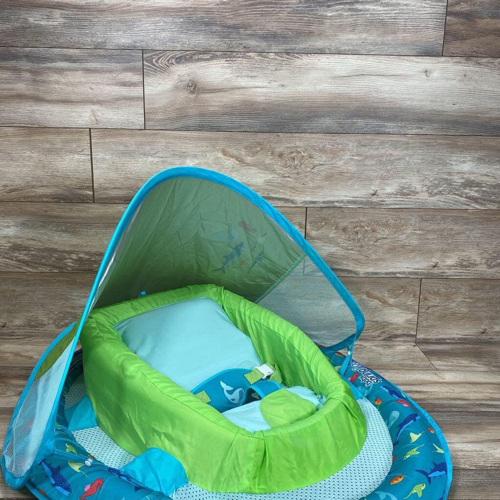 NEW SwimWays Baby Spring Float With Sun Canopy - Me 'n Mommy To Be