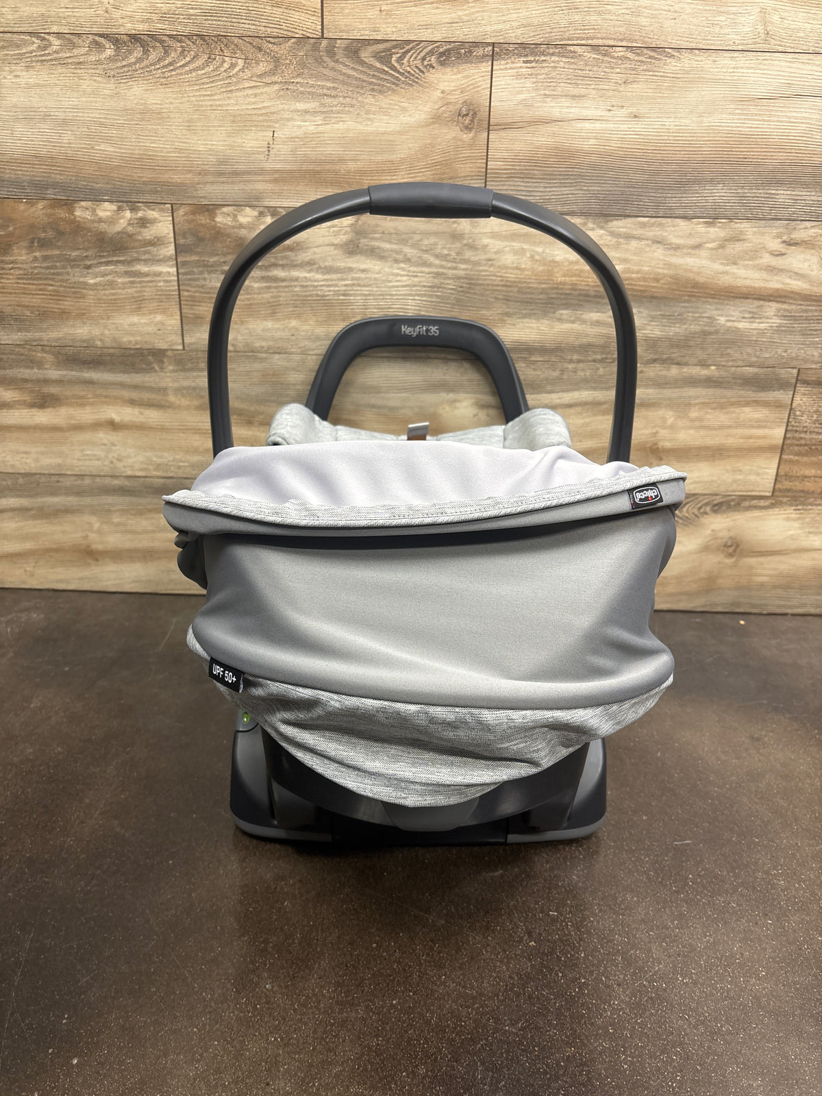 Chicco KeyFit35 Car Seat with Extra Max Rear-Facing Infant Car Seat Base, Grey