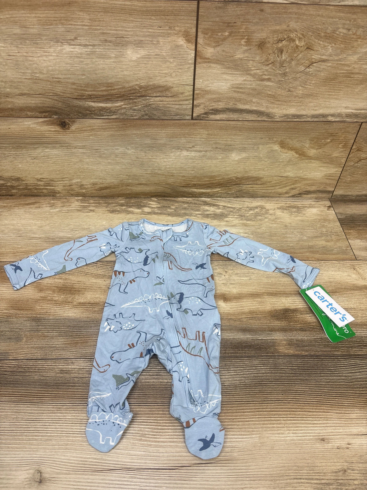 NEW Carter's PurelySoft Sleeper Blue sz Newborn