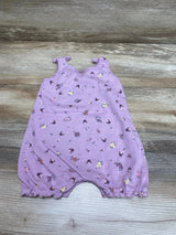 Disney Baby Floral Romper Purple sz 6-9m