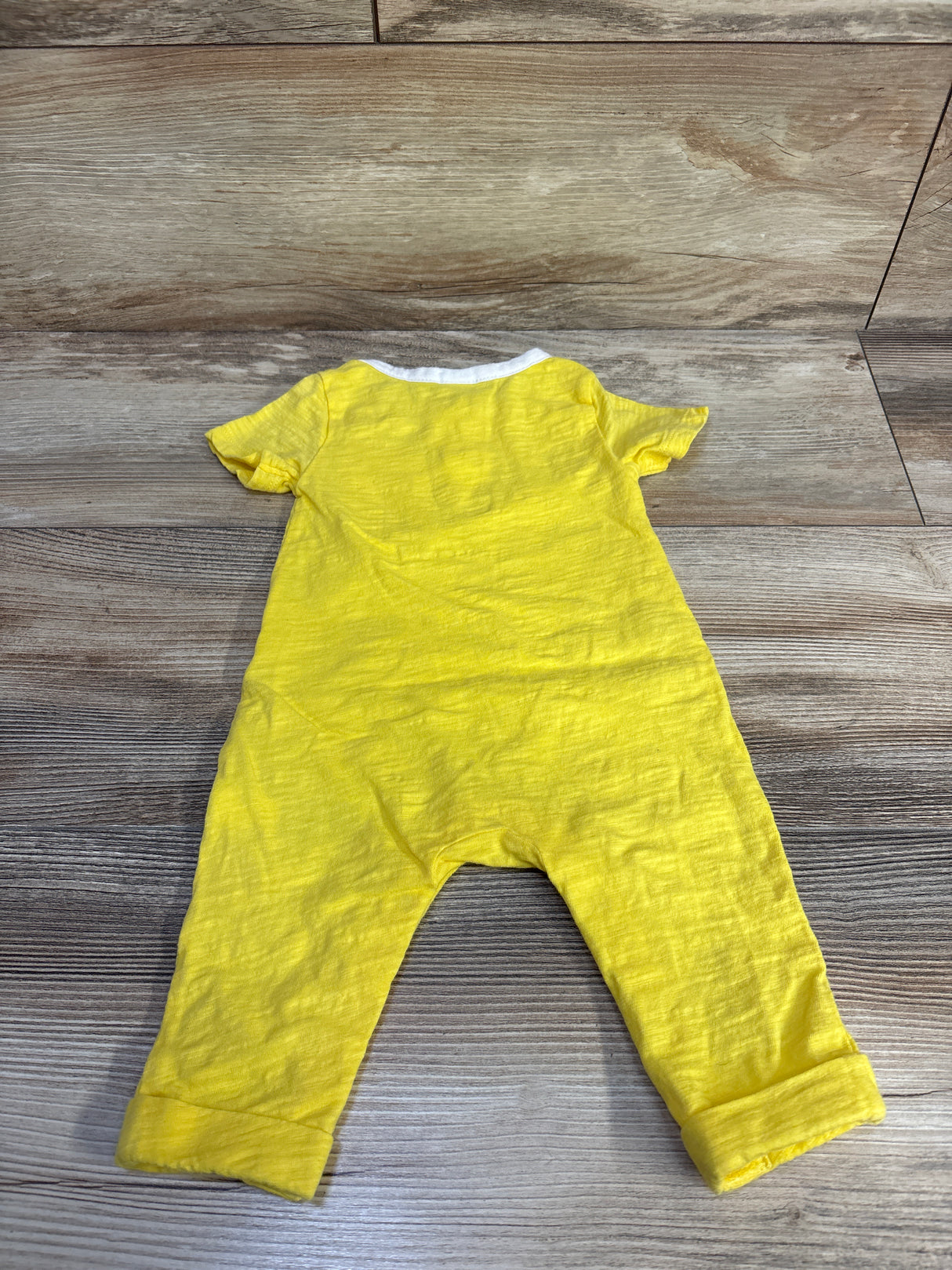 Old Navy Henley Jumpsuit Yellow sz 3-6m