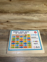 NEW Nashrio Magnetic Wooden Fishing Game