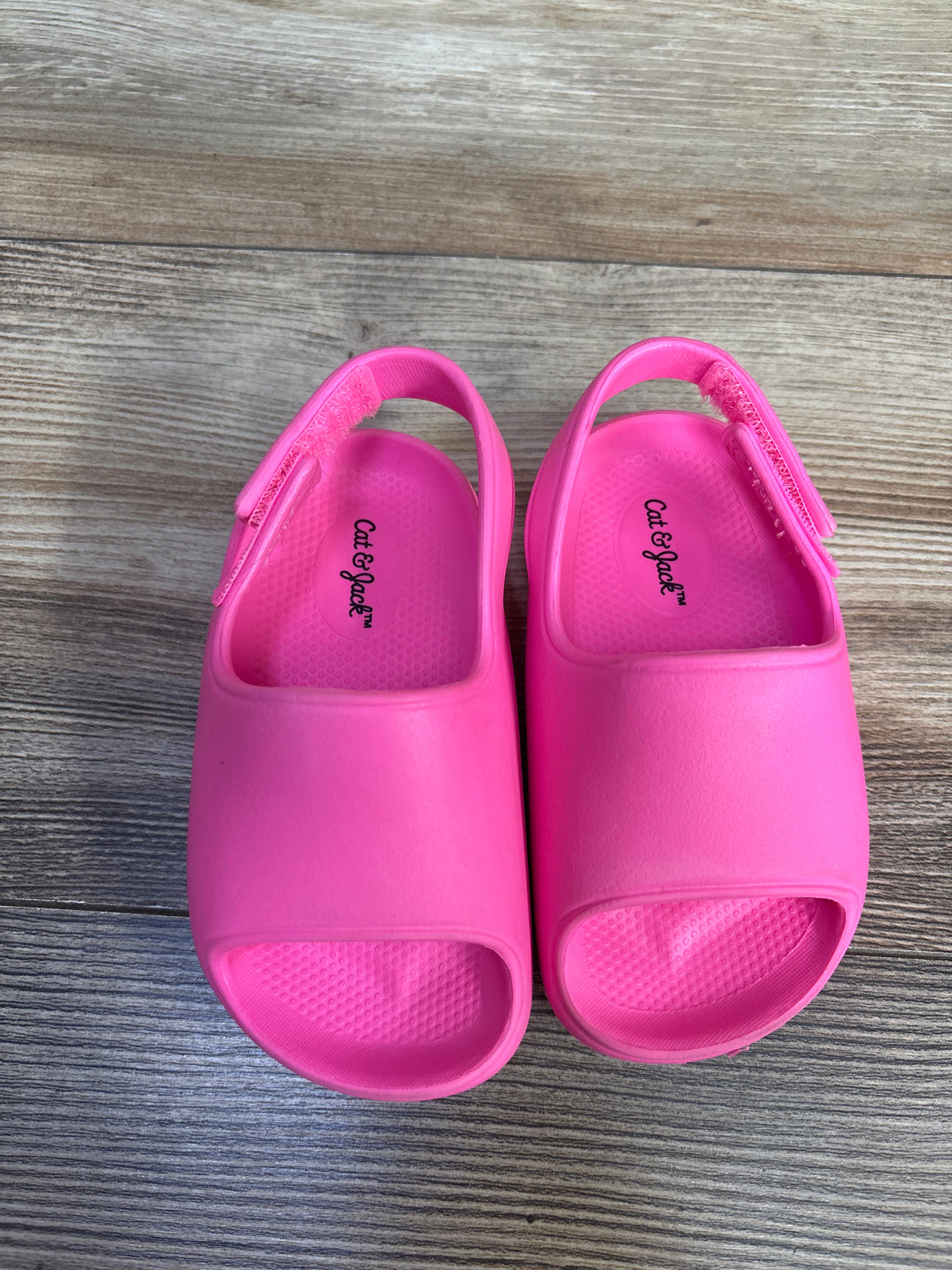 Cat & Jack EVA Slide Sandals Pink sz 5c