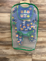 NEW Lily & Jack 5pc Layette Set Blue sz 0-3m