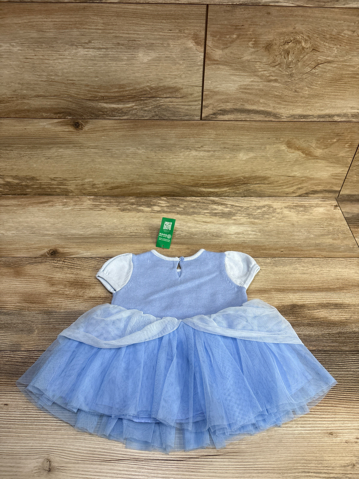 NEW Baby Gap x Disney Cinderella Tulle Dress in Simply Blue sz 0-3m