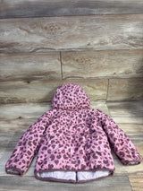 Cat & Jack Reversible Puffer Jacket Pink sz 4/5T