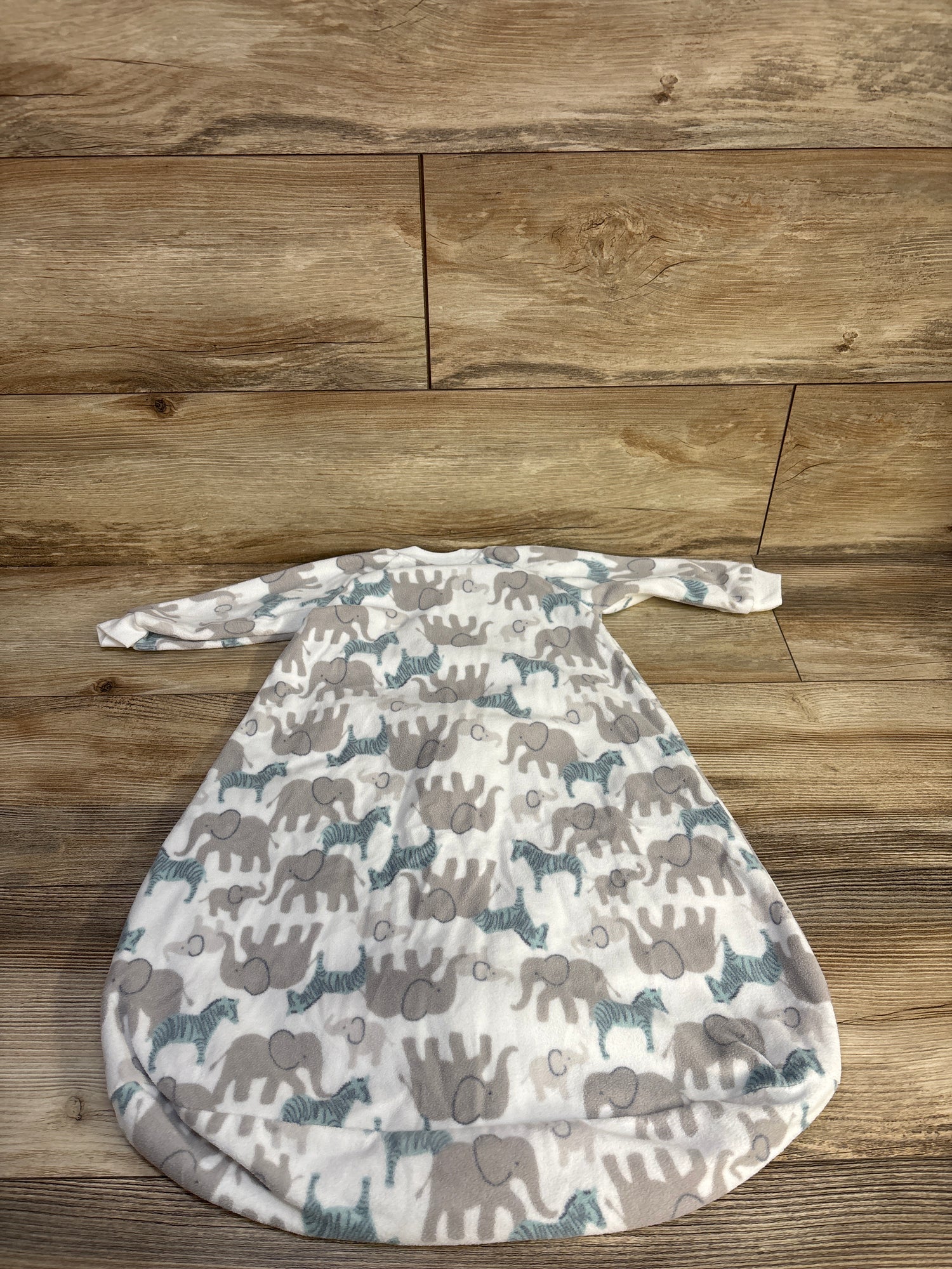 Just One You Elephant Sleep Sack White sz 3-6m