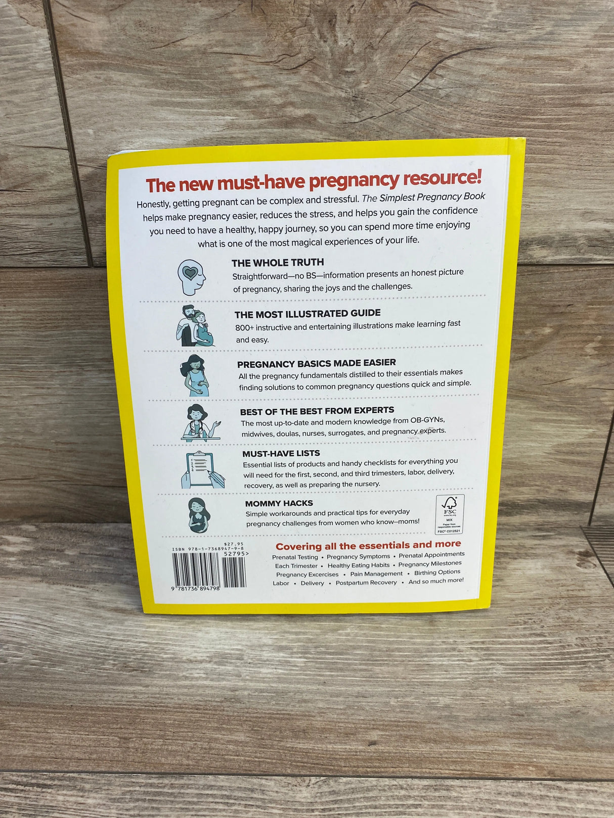 The Simplest Pregnancy Book in the World Paperback Book