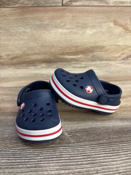 Crocs Crocband Clog Navy sz 4c - Me n Mommy To Be