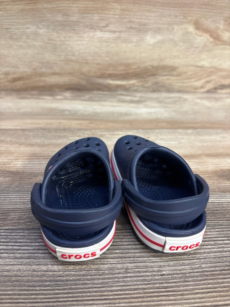 Crocs Crocband Clog Navy sz 4c - Me n Mommy To Be