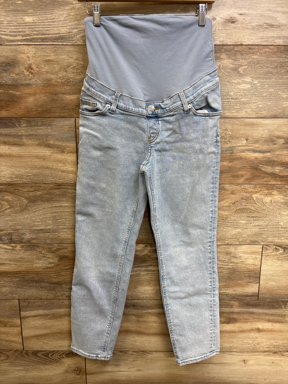 H&M Maternity Light Wash Denim Jeans Blue sz Small