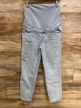 H&M Maternity Light Wash Denim Jeans Blue sz Small