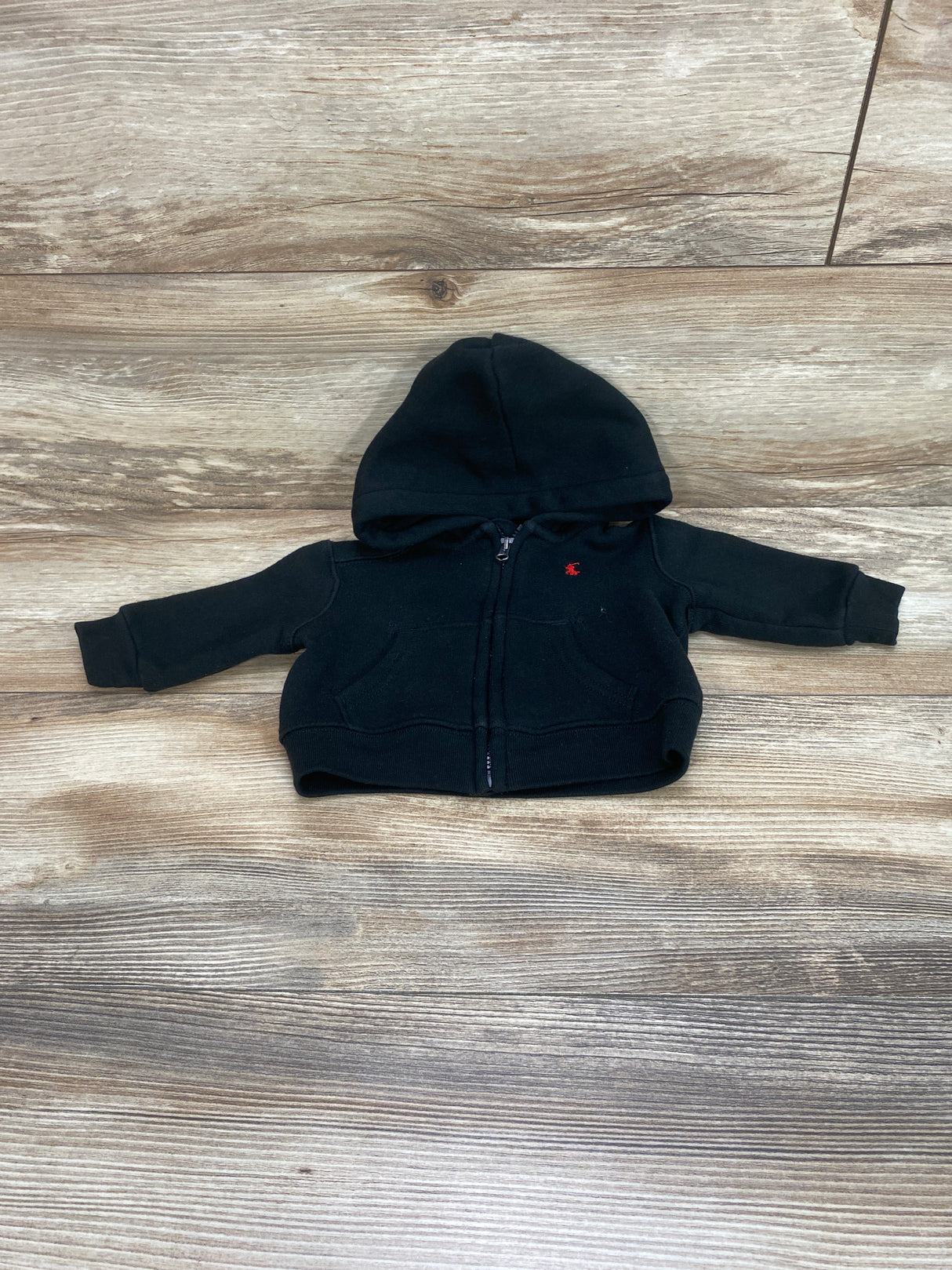 Ralph Lauren Full-Zip Hoodie Black sz 3m