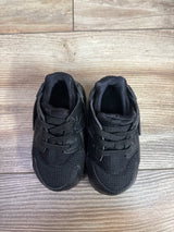 Nike Huarache Run TD 'Triple Black' Sneaker sz 4c