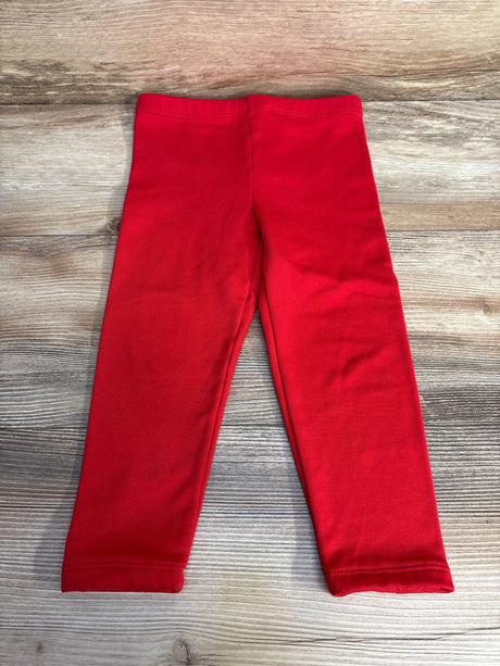 Emma & Elsa Leggings Red sz 2-3T - Me n Mommy To Be