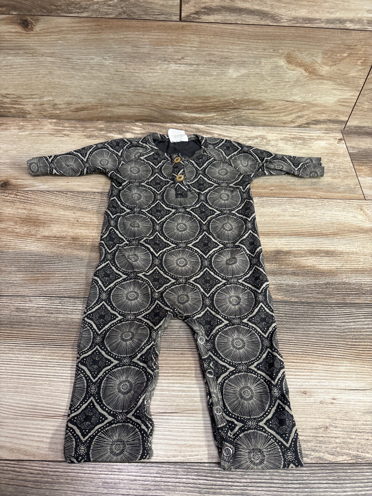The Woods by Kate Quinn Beechwood Modal Coverall Grey sz 3-6m