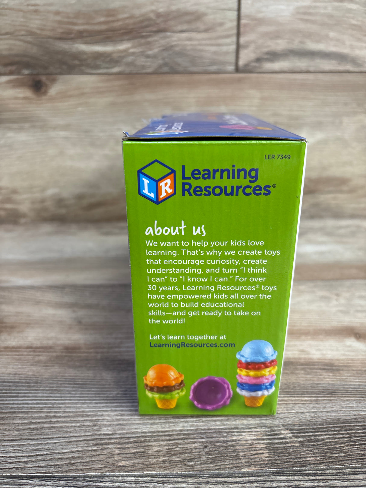 Learning Resources Rainbow Color Cones
