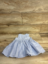 H&M Linen-Blend Dress Blue sz 12-18m