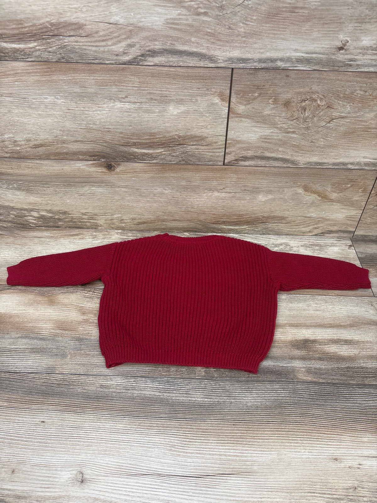 Knit Pullover Sweater Red sz 12m