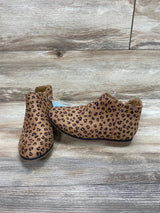 NEW Cat & Jack Leopard Print Opal Zipper Boots Brown sz 1Y