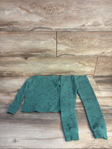Carter's Waffle Knit 2pc Pajama Set Green sz 3T