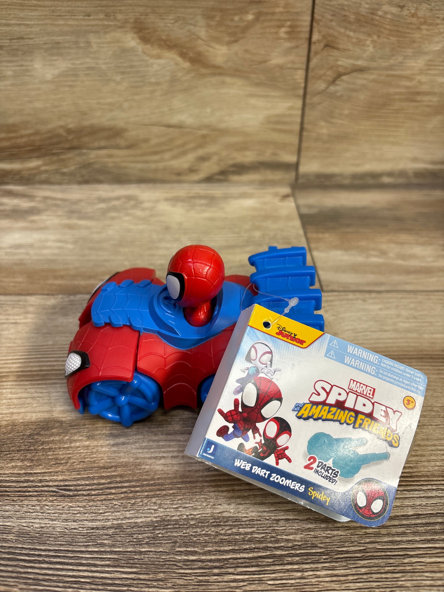 NEW Spidey & His Amazing Friends - Spidey Web Dart Zoomers
