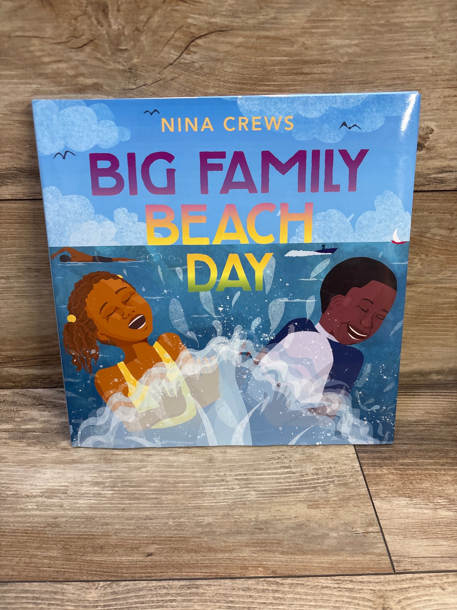 Big Family Beach Day Hardcover Book