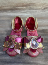 Disney Sleeping Beauty Aurora Costume Shoes Pink sz 7/8c