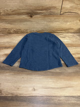 Cat & Jack Ribbed Pocket Shirt Blue sz 4T