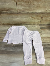 Kissy Kissy 2pc Striped Pajama Set Pink sz 12-18m