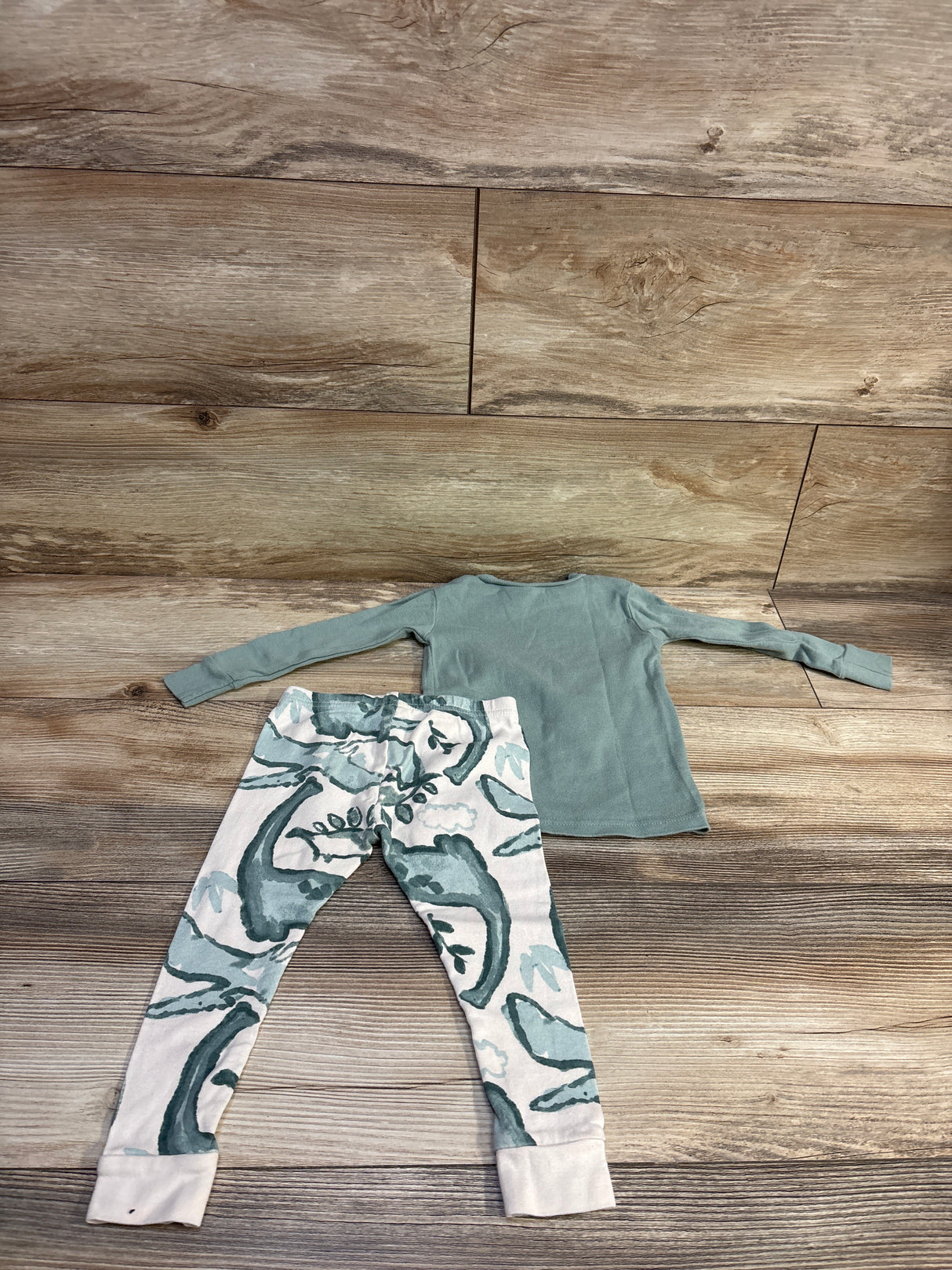 Carter's 2pc Pajama Set Green sz 18m