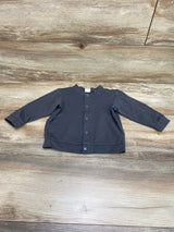 H&M Snap Button Cardigan Grey sz 12-18m