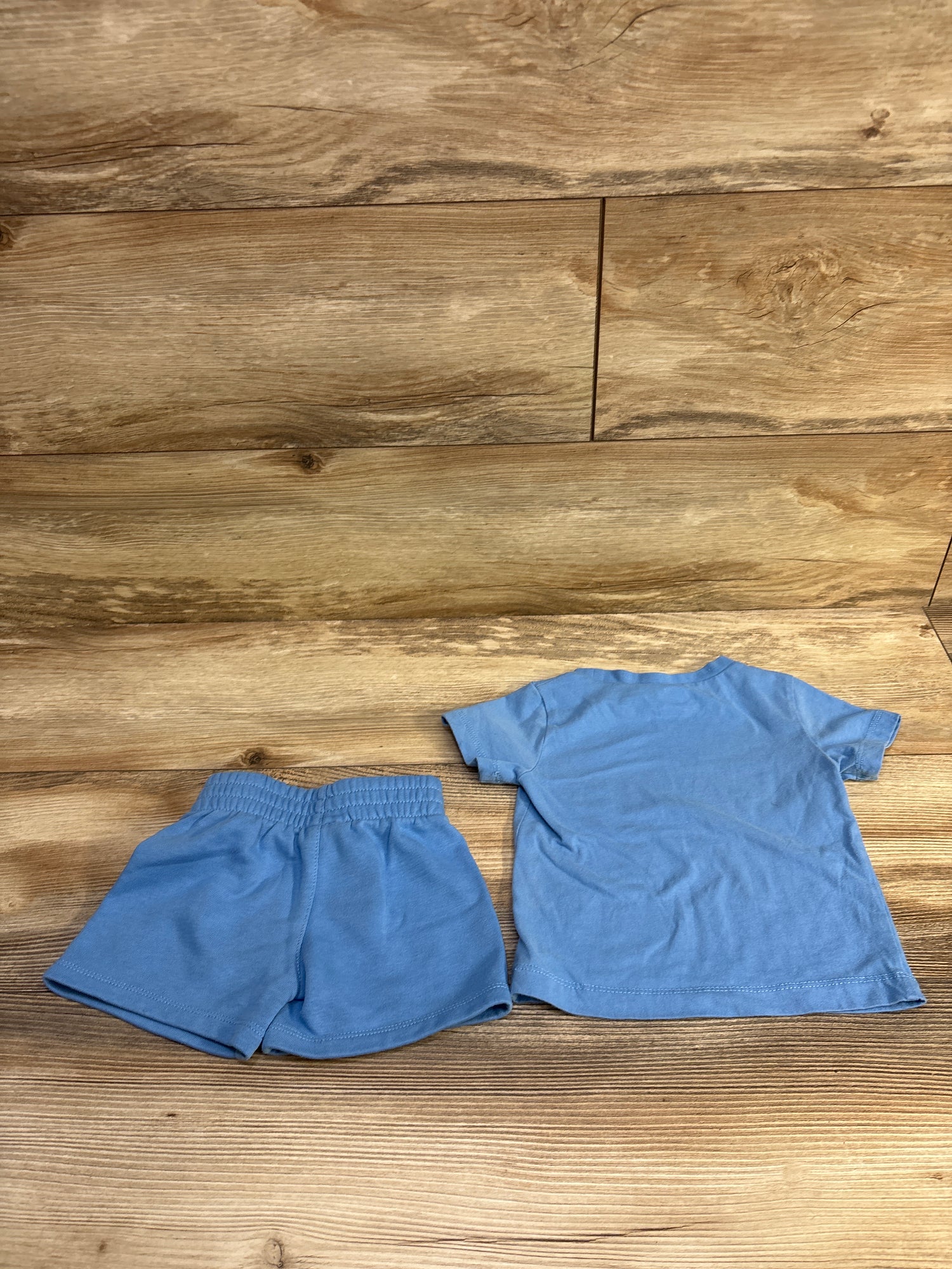Nike 2pc Shirt & Shorts Set Blue sz 12m