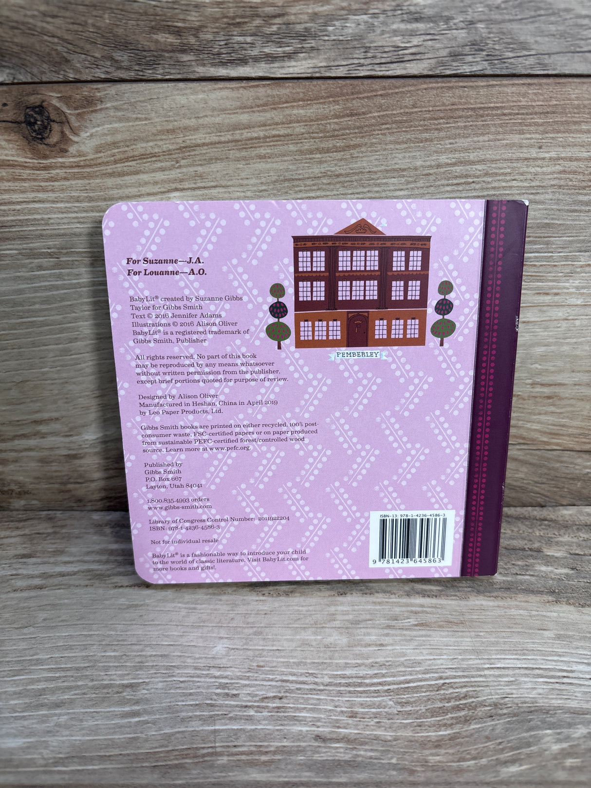 Pride & Prejudice A Counting Primer, Board Book