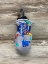 NEW ThermaWear Kid's Lt. Grey Ski Dinosaur Mittens