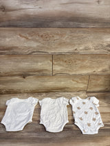 Disney Baby 3pk Winnie The Pooh Bodysuit Set White sz 0/3m