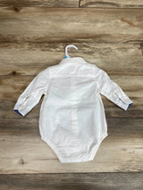 NEW OshKosh Button-Up Bodysuit White sz 6m